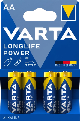 Varta Longlife Poxer AA Batteri