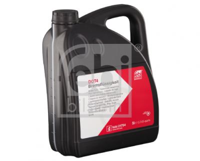 Bromsvätska DOT  4 5L