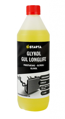 Starta Glykol Gul Longlife 1 L
