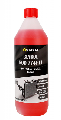 Starta Glykol Röd 774F Longlife 1 L